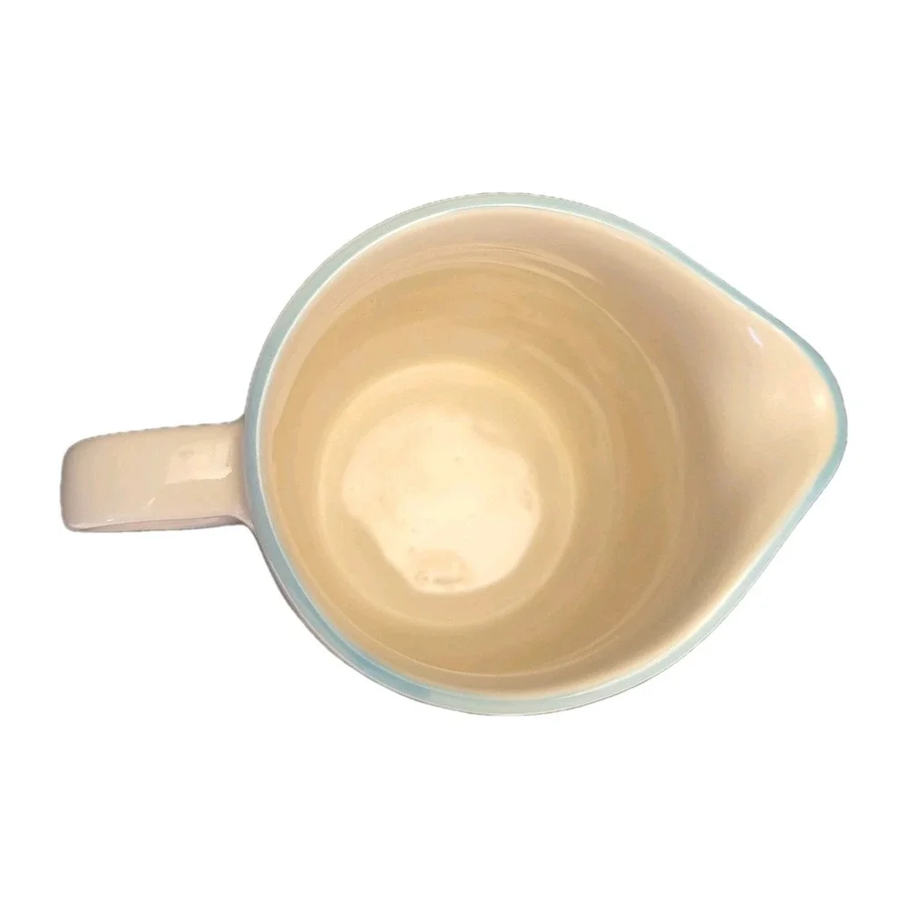 Studio Nova Fish Creamer Pitcher Hand Painted‎ Stoneware 90s Coastal Cottage